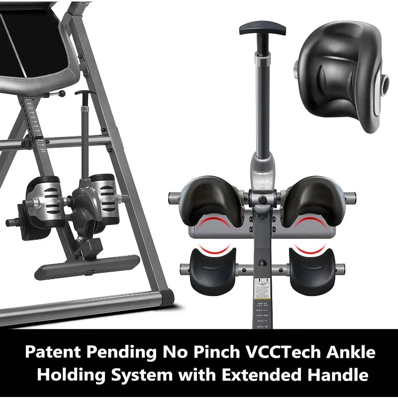 Innova Inversion Table, Stretch Bars, Optimal Slope, Full Body Stretch