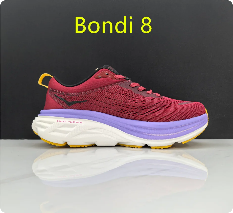 NOKA Bondi8 Running Shoes, Men & Women Sneakers, Anti-slip, Breathable