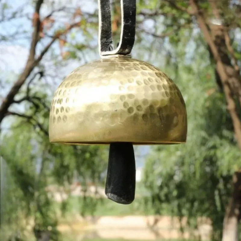 Handmade Brass Bell, Meditation, Outdoor Wind Chimes, Sound Healing
