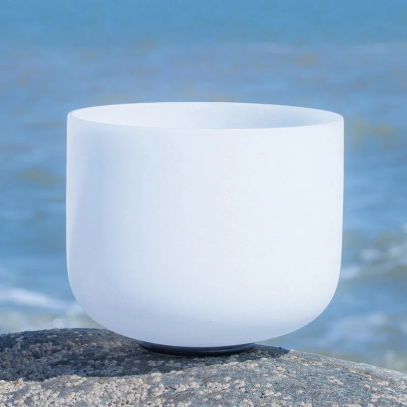 Crystal 9 Inch Singing Bowl, Yoga, Meditation, Professional Sound Healing Instruments