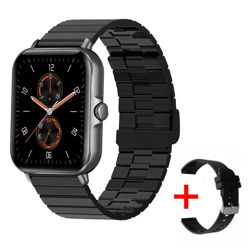 Smart Watch, Bluetooth, Call, Play Music, Fitness Sport, Waterproof, Men/Women, iPhone/Android