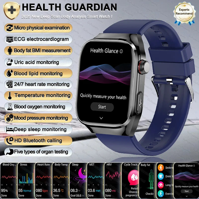 Women Smart Watch with BMI Measurement, Menstrual Cycle, ECG Heart Rate, Blood Oxygen, Sleep, Fitness Tracker