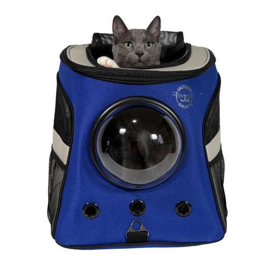 Your Cat Backpack Carrier Bag - Jackson Galaxy Airline Approved Cat Carrier with Space Capsule Bubble for Small Cats, Kitten - Premium Cat Carrier Backpack for Outdoor, Travel, Hiking, Pet Supplies
