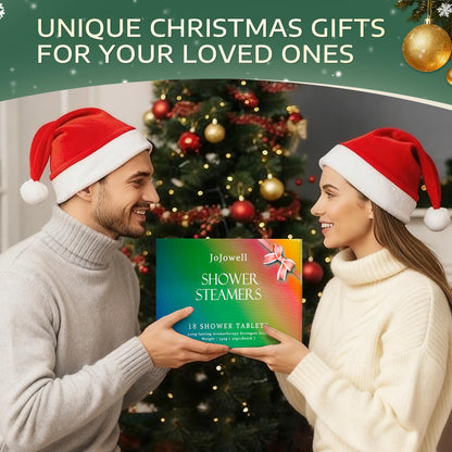 JoJowell Shower Steamers Aromatherapy - 18 Pack Birthday Gifts for Women, Self Care, Christmas Gifts Stocking Stuffers for Adults, Women, Men, Mom, Teens, White Elephant, Relaxation Home SPA