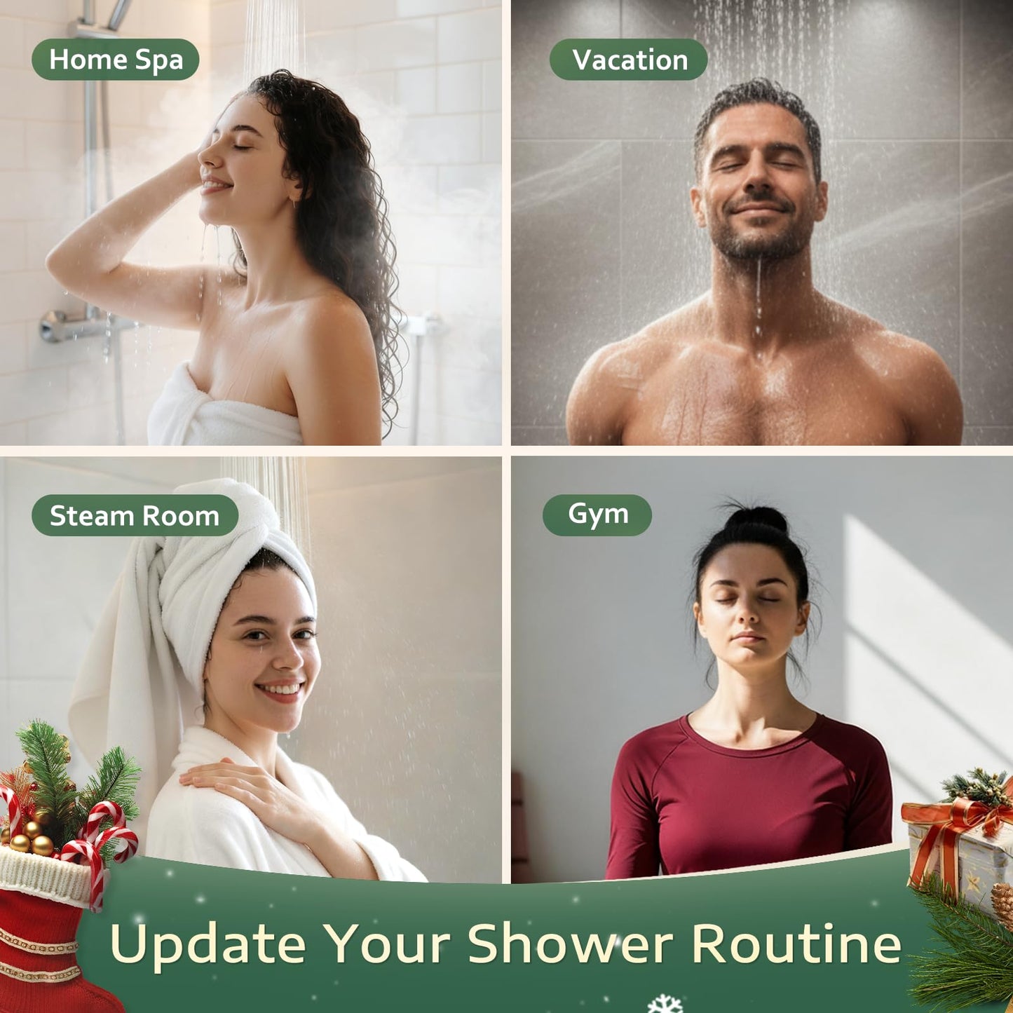 JoJowell Shower Steamers Aromatherapy - 18 Pack Birthday Gifts for Women, Self Care, Christmas Gifts Stocking Stuffers for Adults, Women, Men, Mom, Teens, White Elephant, Relaxation Home SPA