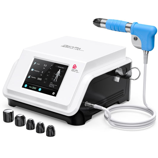 PerVita Medical Extracorporeal Shock Wave Therapy ESWT Machine for Joint and Muscle Pain Relief, Muscle and Bone Tissue Regeneration, Painless, Non-Invasive, No Side Effects, PSP20