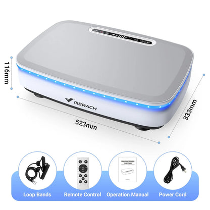 Vibration Plate, Exercise Machine, Lymphatic Drainage, Relieve Pain, Help Sleep, Fat Burning & Weight Loss