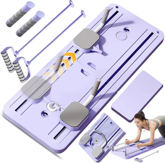5-in-1, Pilates Sliding Board, Reformer Set, Multi-Purpose, Foldable