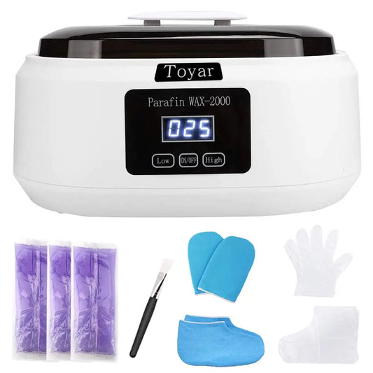Paraffin Wax Machine for Hand and Feet, Touchscreen, Warmer, Moisturizing Spa Bath Kit