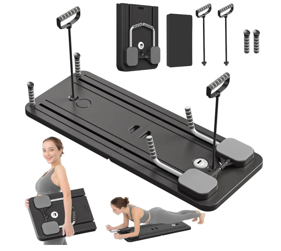 Adjustable Pilates Board, Ab & Push-up Workout Board- Yoga