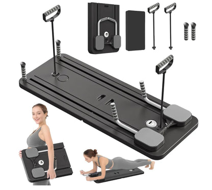 Adjustable Pilates Board, Ab & Push-up Workout Board- Yoga