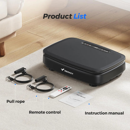 Vibration Plate, Exercise Machine, Lymphatic Drainage, Relieve Pain, Help Sleep, Fat Burning & Weight Loss