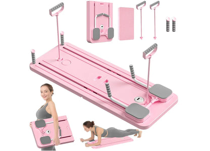 5-in-1, Pilates Sliding Board, Reformer Set, Multi-Purpose, Foldable