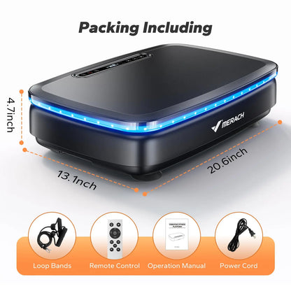 Vibration Plate, Exercise Machine, Lymphatic Drainage, Relieve Pain, Help Sleep, Fat Burning & Weight Loss