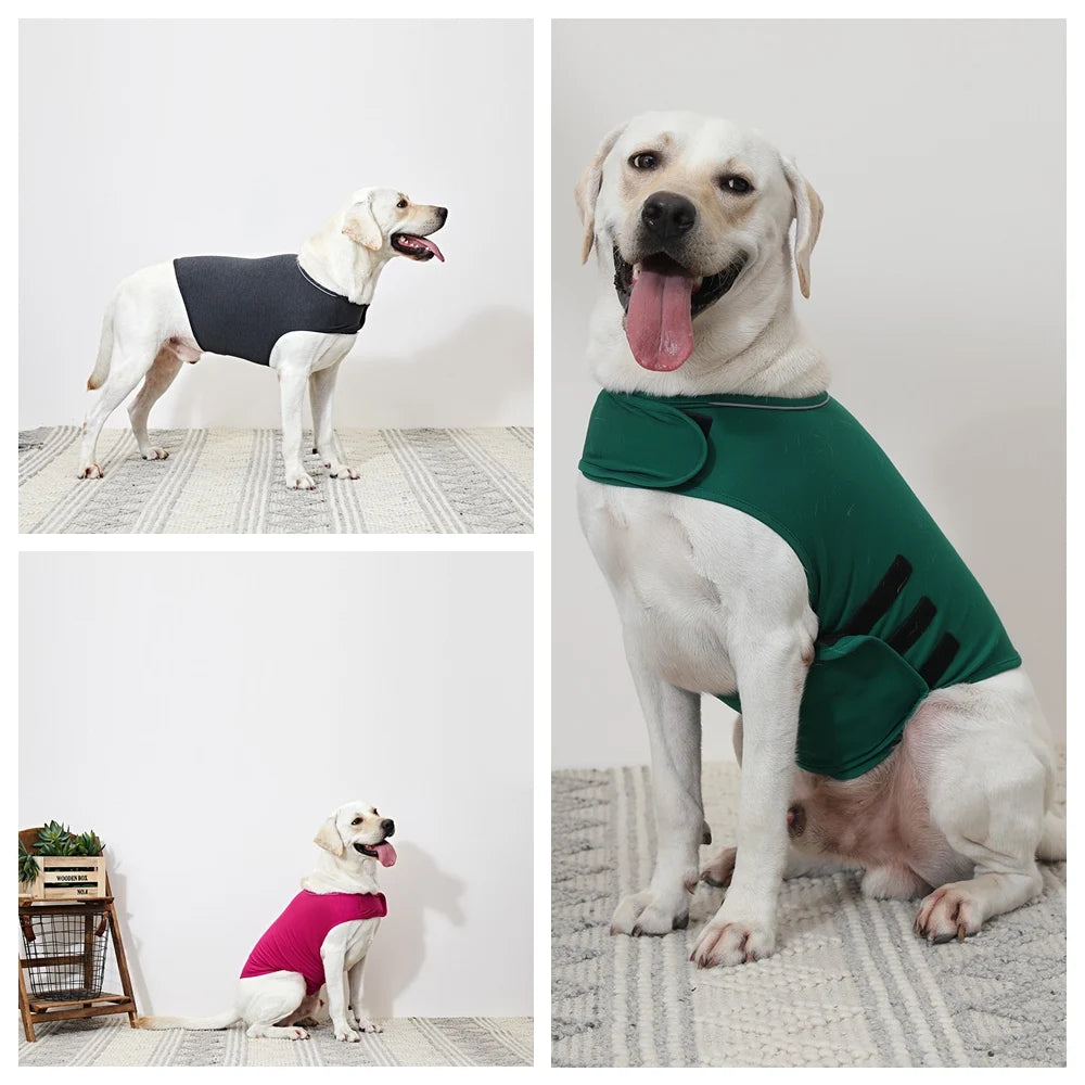 Dog Anxiety Vest/Jacket, XS-XL, Reflective