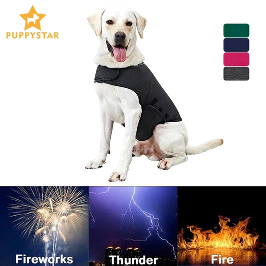 Dog Anxiety Vest/Jacket, XS-XL, Reflective