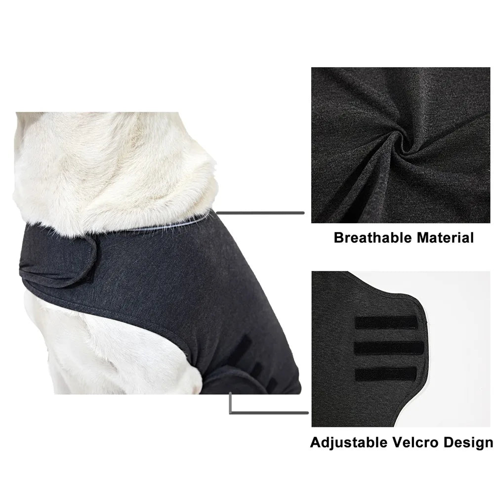 Dog Anxiety Vest/Jacket, XS-XL, Reflective
