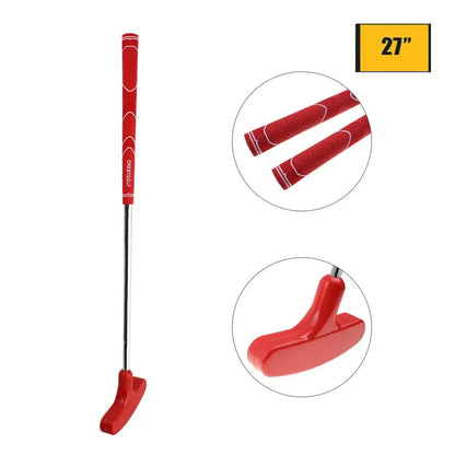 1 PC, Mini Golf Putters, Rubber Putter Head, Steel Shaft
