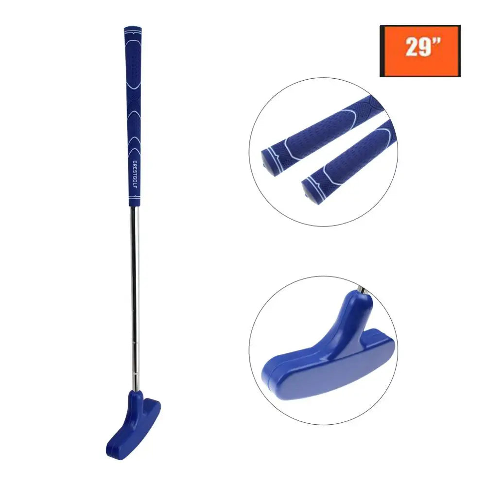 1 PC, Mini Golf Putters, Rubber Putter Head, Steel Shaft