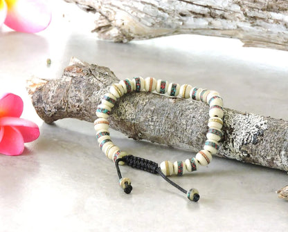 Tibetan Mala Embedded Medicine, Wrist, Meditation, Handmade