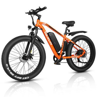 VARUN M26-2 PRO Adult Electric Bicycle, 250W Motor, 26-Fat Tire