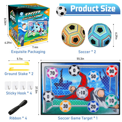 Kids Indoor/Outdoor Soccer Train Sport Game, Foldable