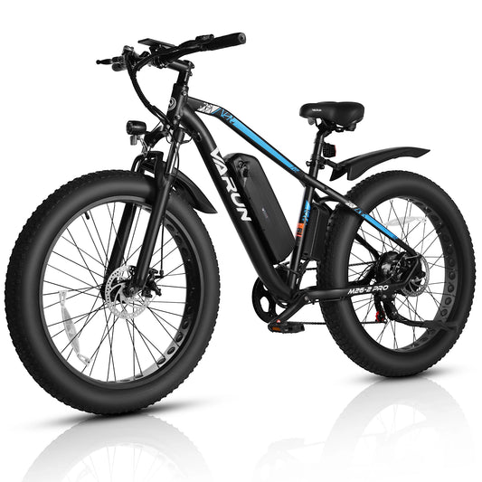 VARUN M26-2 PRO Adult Electric Bicycle, 250W Motor, 26-Fat Tire