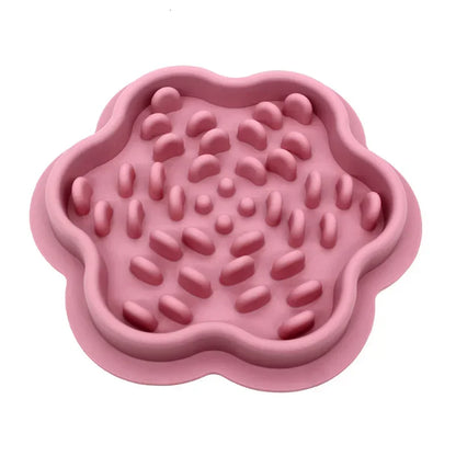 Cat/Dog Silicone Licking Pad,  Slow Food Feeding Bowl, Non-slip Placemat