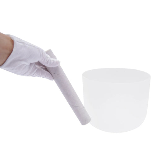 White Crystal Singing Bowl, Meditate
