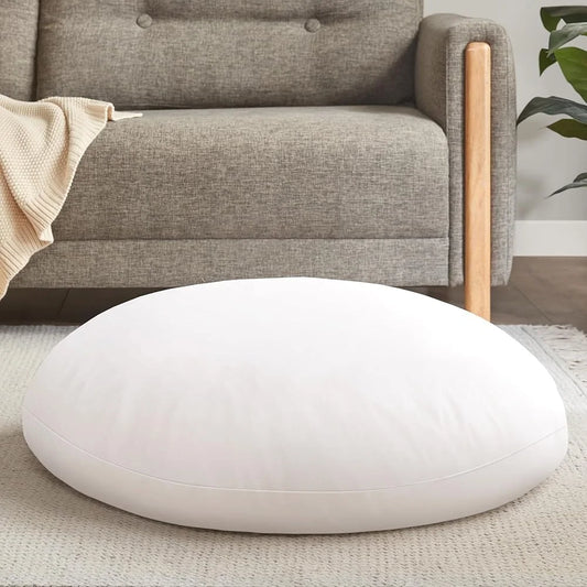 Large Round Floor Pillow, Thick Memory Foam, Meditation Cushion, Yoga