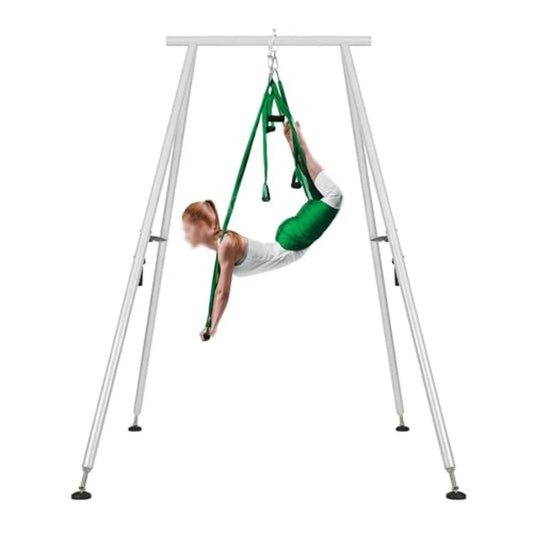 9.6 FT Portable Stand Yoga Swing Stand with 551 LBS Capacity Aerial Yoga Frame