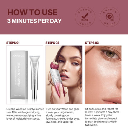 Facial Massager Skin Care Device, USB Rechargeable, Multifunctional For Women And Men