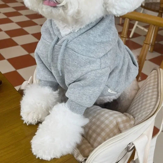 Letter Hoodie, Pet Clothing, Dog Fashion, Cotton