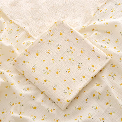 Baby Blanket, Muslin Swaddle, 2-Layer, Cotton, Receive Blankets, Bath Towel