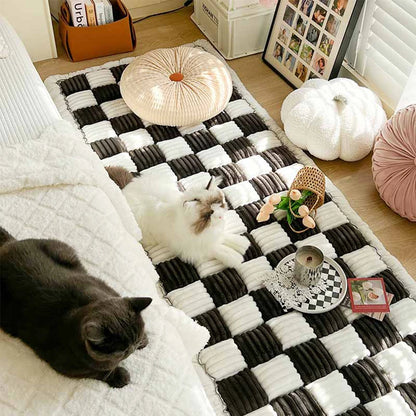 Warm Pet Scratchable Blanket, Anti-slip, Washable, Cushion Sofa/Couch Cover Protector