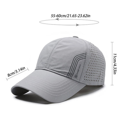 Solid Baseball Caps, Breathable, Mesh, Quick Drying