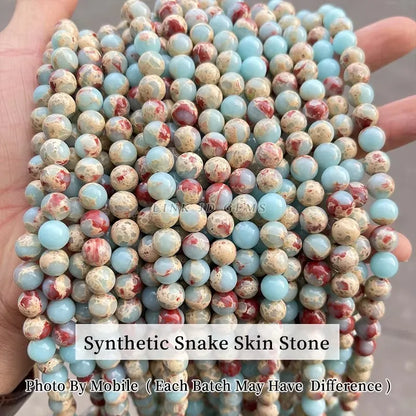 Natural Stone, Lapis Lazuli Round Loose Beads For Jewelry Making