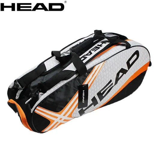 HEAD Tennis Rackets, Large Bag Capacity 3-6 Pieces Backpack With Separated Shoes Bag