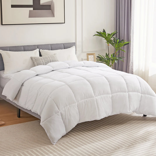 JHK Comforter, Corner Tabs, Box Stitched, Easy To Wash Bedding