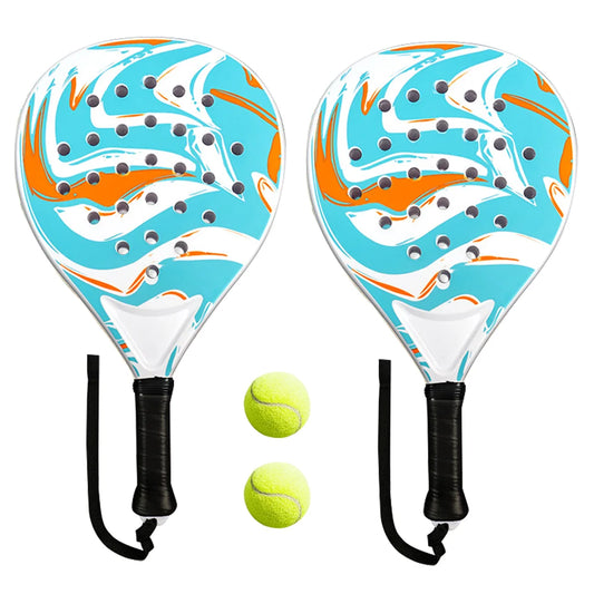 High Quality Racket Paddle Set for Indoor/Outdoor Sports, Lightweight EVA Softcore Paddle Racket for Adults and Kids
