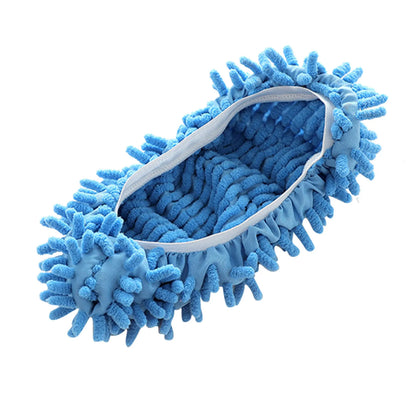 Chenille Multifunctional Dust Mop Slippers Home Floor Cleaning Lazy Mopping Shoes Water Uptake