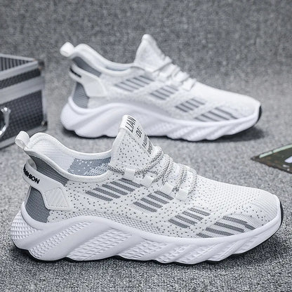 Men Running Shoes, Outdoor Sports, Breathable, Comfortable, Mountaineering Shoes