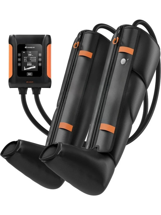 Professional Leg/Foot Recovery System, Cordless Air Compression Boots with Sequential Compression