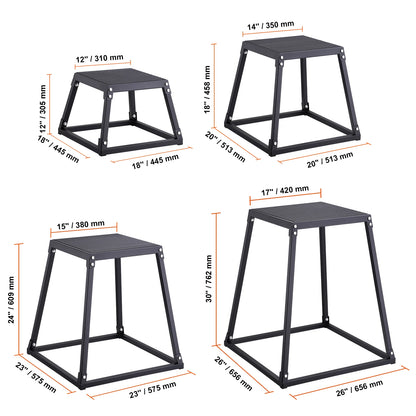 SucceBuy Plyometric Jump Box, Conditioning, Strength Training