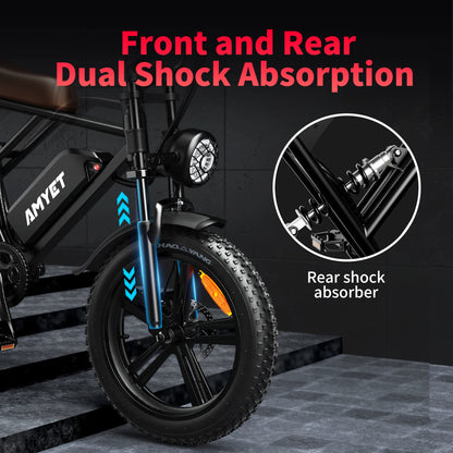 Electric Bike, 1000W Motor, 48V 20AH, 20“ Tire, Mountain Moped