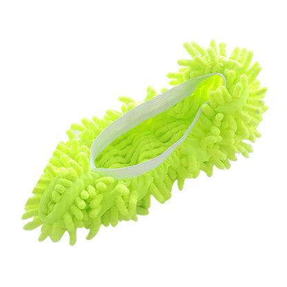 Chenille Multifunctional Dust Mop Slippers Home Floor Cleaning Lazy Mopping Shoes Water Uptake