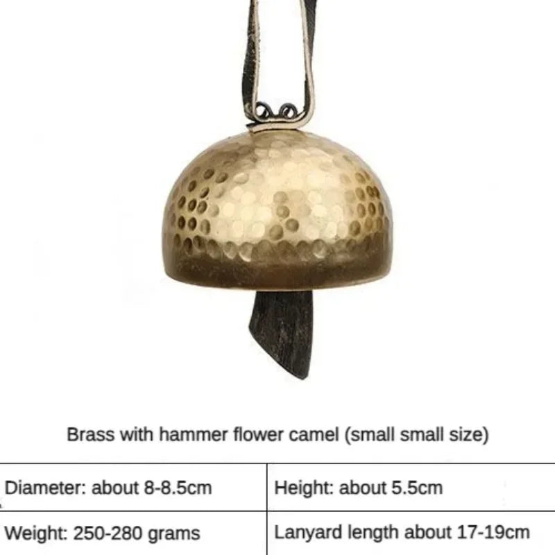 Handmade Brass Bell, Meditation,  Outdoor Wind Chimes, Sound Healing