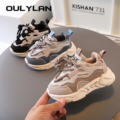 Children's Sport Shoes, Outdoor Running Sneakers, Fashion Mesh, Breathable, 1-6 Years Old