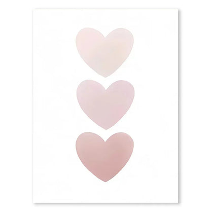 Pink Butterfly Wall Art Nursery, Canvas Prints, Painting, Sun/Rainbow/Daisy/Heart Posters