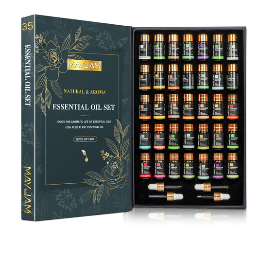 35pcs/set Essential Oils, Humidifier, Diffuser